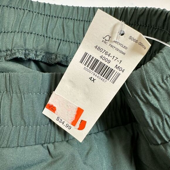 NWT Old Navy Women’s Green Mid Rise Ankle Jogger Pockets - Size 4XL - Picture 8 of 11